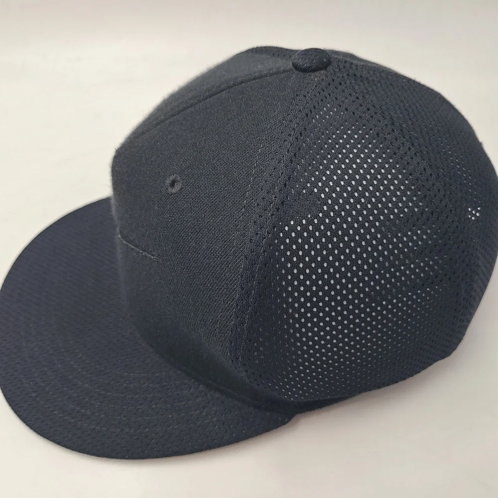 Youth Nike Hat Snapback Mesh Black Swoosh Logo Nike True S1ZE Baseball *READ*